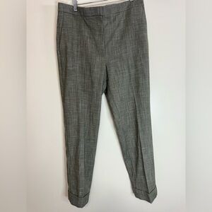 Ann Taylor NWT medium gray high rise Trousers in size 14Tall